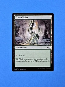 1x Tree of Tales Duskmourn House Of Horror DSK Mtg Magic Card Artifact Land 318 - Picture 1 of 2