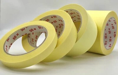 Kreppband Malerkrepp Abdeckband Abklebeband Kreppklebeband Malerband Malerbedarf - Bild 1 von 2