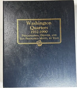 Lot Of 83💎1959-1990 P/D/S 💎Gem+ Washington Quarters💎In New Whitman Album💎 - Bild 1 von 12