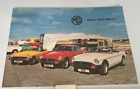 1980 MG Cars Sales brochure Midget MGB 7 MGB Gt