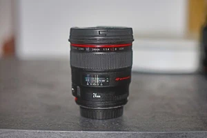 Objetivo EXCELENTE - Lente Canon 24mm f/1.4l II USM poco usado - Imagen 1 de 6
