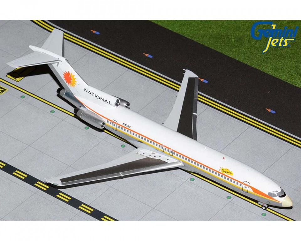 Gemini Jets G2NAL1060 National Airlines Boeing 727-200 N4732 Diecast Modelo 1/200 Foto 1 de 4