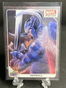 2023 Upper Deck Marvel Platinum #28 Heimdall Base - Picture 1 of 2