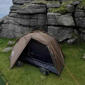 Tenda da campeggio esterno gatto notturno alpinismo zaino 2 persone 3 stagioni - Foto 1 di 18