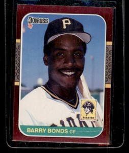 1987 Donruss Opening Day #163B Barry Bonds COR (ref 227395)