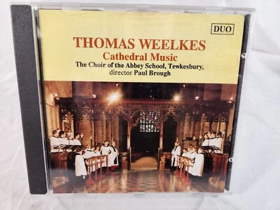 Thomas Weelkes : Cathedral Music (CD, 1990, Meridian Records) Disc NEAR MINT - Image 1 of 4