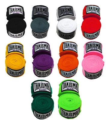 Hand Wraps for Boxing 180" Equipment Wrist MMA UFC Muaythai Kick Boxing Sport - Image 1 of 4