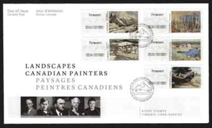Canada - FDC - #CP19i-CP23i - Canadian Painters - 2017 - Picture 1 of 1