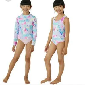 Eddie Bauer Girls Size XS 5/6 3 Piece Swim Set NWT - Picture 1 of 5