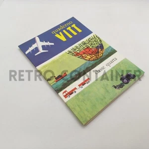 Quaderno VITT Classe IV Scuola Sussidiario Vintage Anni 60 Nuovo con Inserti - Bild 1 von 1