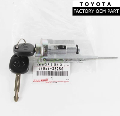 JUEGO DE LLAVES Y CILINDROS ORIGINALES TOYOTA FJ CRUISER 10-14 OEM 69057-35250 | 6905735250 Foto 1 de 4