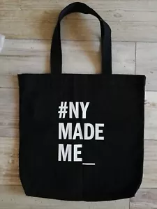 Donna Karan New York DKNY stoff Tasche Hand Beutel Schulter schwarz trage made - Bild 1 von 3