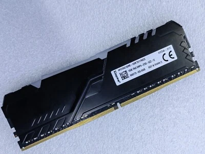 HP Kingston 16GB DDR4 3733 Desktop DIMM RAM 1Rx8 XMP RGB HP37D4U1S8ME-16XR - Image 1 of 4