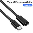 Usb 3.1 Type-c Extension Charging Cable Usb-c Male To Female Cord Lead 1m
