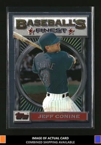1993 Finest #54 Jeff Conine Florida Marlins - Picture 1 of 2