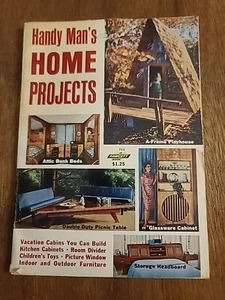Handy Man's Home Projects Vintage 1963 - Imagen 1 de 18