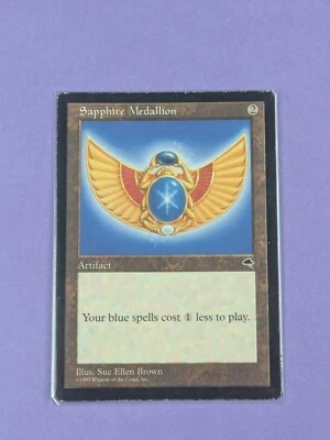 MTG: Magic The Gathering: Sapphire Medallion- Uncommon - LP - Image 1 of 2
