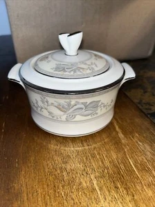 Mikasa Tiffany Bay Zuckerdose mit Deckel Top gebrauchter Zustand - Bild 1 von 12