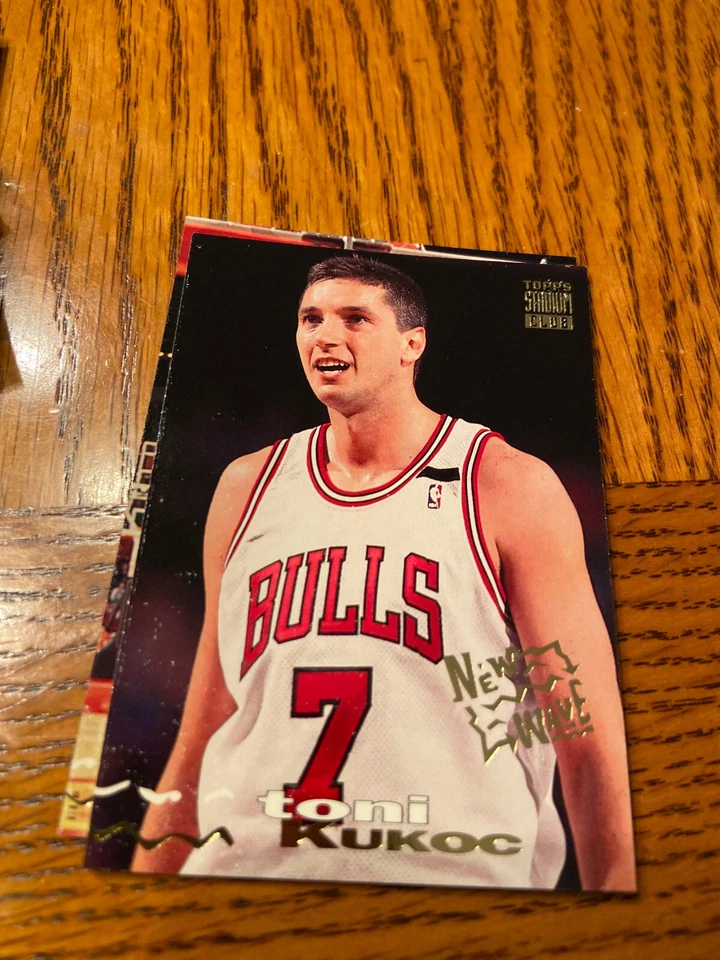 TONI KUKOC, 1993-94 TOPPS STADIUM CLUB NEW WAVE #275 BULLS - Image 1 of 1