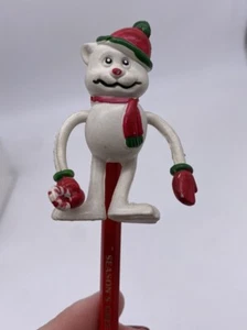 Vintage Fun World Christmas elf Pencil Topper - 1990 Seasons Greetings - Picture 1 of 5