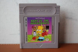Bart vs The Juggernauts (Nintendo Game Boy, 1992) Cartridge Only - Picture 1 of 3