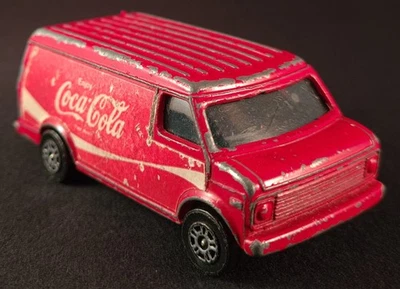 Vintage Corgi Juniors Chevrolet Coca Cola Van Red - Image 1 of 4
