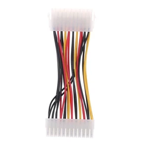 E-ATX 20 pines hembra a 24 pines macho F/M fuente de alimentación adaptador cable motherboiy - Imagen 1 de 5