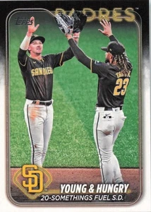 2024 Topps Update #US48 Veteran Combos Jackson Merrill Fernando Tatis Jr - Bild 1 von 2