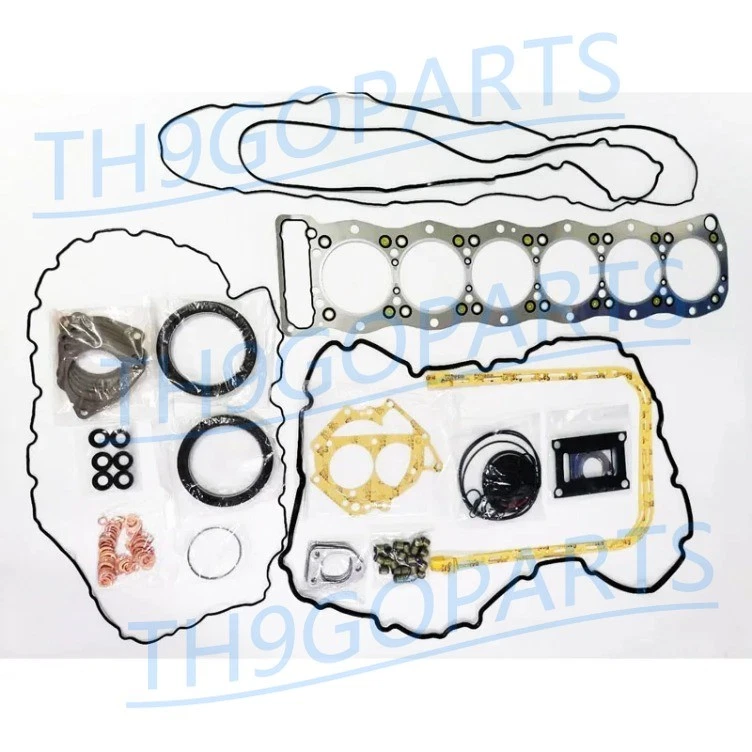 Kit de junta completo frete grátis adequado para escavadeira Isuzu Engine 6UZ1 Sumitomo Case - Imagem 1 de 1