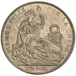 PERU. SOL. 1916. - Picture 1 of 2