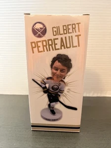 Buffalo Sabres Gilbert Perreault 50th Anniversary Bobblehead #11 Brand New Box - Picture 1 of 9