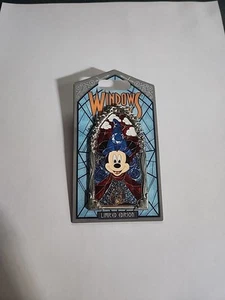 Disney DLR Windows of Magic Sorcerer Mickey Mouse Pin - Picture 1 of 1