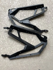 2 OEM Factory POLARIS RZR Turbo R Pro XP LH RH Front Door Frames Hinges 2 Seater - Picture 1 of 3