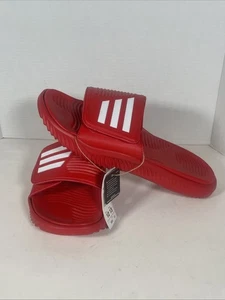 New Adidas Men's Alphabounce 2.0 sandals Slides Size US 12 #IE6422 Red - Picture 1 of 5