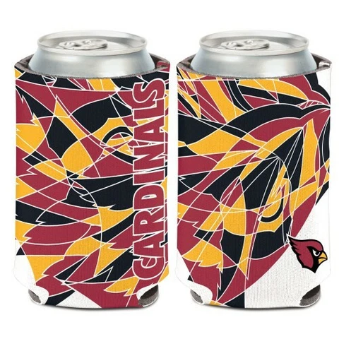 NFL ARIZONA CARDINALS CAN HOLDER COOZIE KOOLER HUGGER SET OF THREE NEW Cover