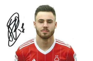 NOTTINGHAM FOREST: BEN BRERETON SIGNED 6x4 2017/2018 PORTRAIT PHOTO+COA - Picture 1 of 1
