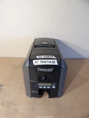 Datacard CD815 ID Card Printer USB LAN - 2750 CARDS - NO PRINTHEAD / RIBBON - Bild 1 von 4