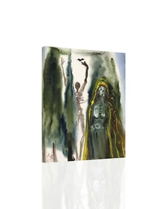 Salvador Dali 1970 Ulysse au royaume des morts - CANVAS OR PRINT WALL ART - Picture 1 of 2