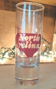 Souvenir Schnapsglas North Carolina NC State Reise Alkohol Schnaps Whisky Bar - Bild 1 von 6