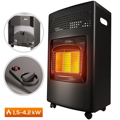 Gasheizofen 4200W Heizgerät Gasheizung Gasheizer Gasheizstrahler Camping Heizung - Bild 1 von 4