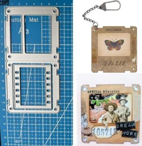 Frame Metal Cutting Dies Scrapbooking Album Embossing Paper Card Crafts Stencil - Bild 1 von 7