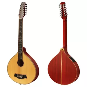 Bouzouki, 12 Strings Bouzouki Guitar with EQ (12 Strings) - Picture 1 of 6