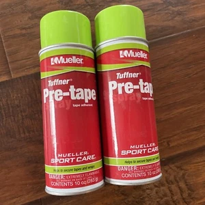 Mueller Tuffner 200902N Adherant Spray Pre-tape Pack Of 2 “10 oz can” Sport Care - Picture 1 of 2