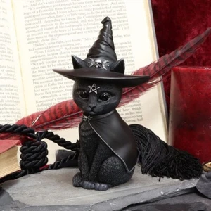 Estatuilla de gato Purrah Ocult Gothic Witchcraft Cult Cuties de Némesis Now - Imagen 1 de 7