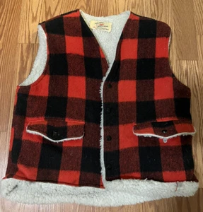 Vintage Jack Frost WoolenWear Plaid Vest - Picture 1 of 5