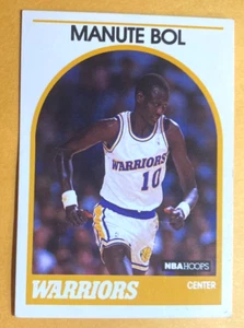 1989 NBA PROPERTIES / MANUTE BOL / WARRIORS BASKET #75 - Foto 1 di 2