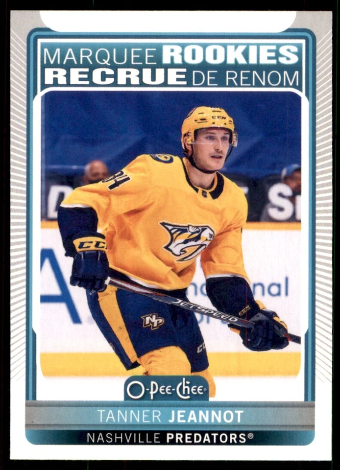 2021-22 O-Pee-Chee Tanner Jeannot RC #502 - Image 1 of 2