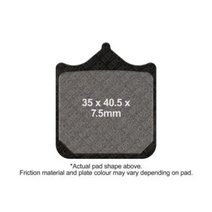 EBC Double H Sintered Street Brake Pad Front Left Benelli TRK 502 2017 - 2023 - Picture 1 of 1