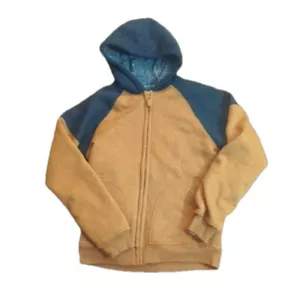Wonder Nation Sherpa fleece lined hoodie full zip boy's XXL 18 - Picture 1 of 11