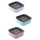 Dog Water Bowl No Spilling with Floating Disk Non Slip No Splashing Elevated Pet